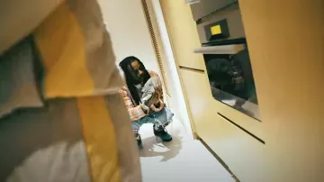 Gallery Dept. Light Wash Blue Denim Ventura Shorts worn by Babyface Ray in Babyface Ray - Count Money (Official Video) ft. Bossman Dlow