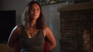 Dragon necklace worn by Mazikeen (Lesley-Ann Brandt) as seen in Lucifer S01E04