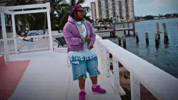 Nike Air Force 1 Low x Cactus Plant Flea Market Fuchsia Air Sunshine porté par YTB Fatt dans YTB Fatt - Free Bank (Clip Officiel)