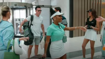 Lacoste PF5462-LGF Polo worn by Lesa Milan as seen in The Real Housewives of Dubai (S02E12)