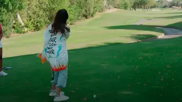 Alexander McQueen Oversized Low-Top Sneakers worn by Sara Al Madani as seen in The Real Housewives of Dubai (S02E12)