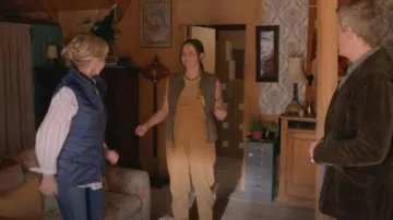 Billabong Leia Cord Overalls In Assorted worn by Tippy (Trae Te Wiki) as seen in Under the Vines (S03E02)