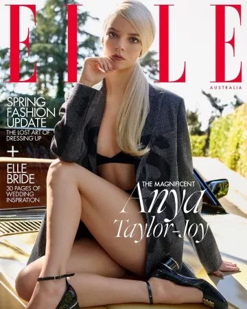 Dior Miss Dior Pump usado por Anya Taylor-Joy en Elle en Australia en septiembre de 2024