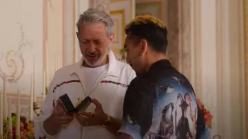 Casio A159WGEA-1EF worn by Zeus (Jeff Goldblum) as seen in KAOS (S01E01)