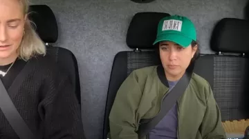 American Apparel Storm Reversible Bomber Jacket porté par Statler comme on le voit dans 90 Day Fiancé : The Other Way (S06E09)