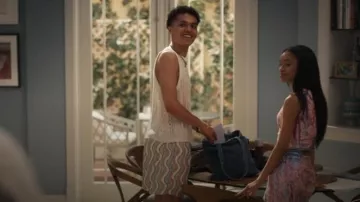 Minifalda Diesel usada por Ashley Banks (Akira Akbar) como se ve en Bel-Air (S03E08)