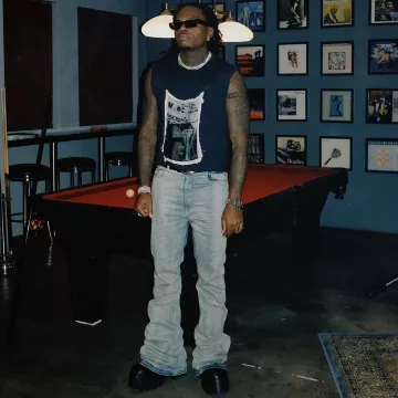 Rick Owens Black Mega Beatle Platform Boots porté par Gunna sur le compte Instagram @gunna