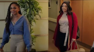 Amazon Quilted Weekender Duffle Carry Bags worn by Thea Mays (Camille Hyde) as seen in All American: Homecoming (S03E09)