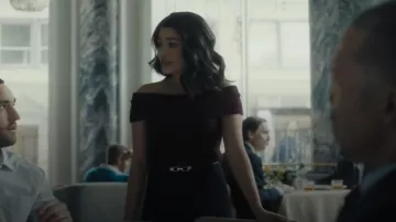 Tanya Taylor Mindy Top worn by Diana (Alicia Crowder) as seen in Tell Me Lies (S02E01)