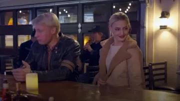 Wild Fable Faux Fur Shearling 3 Button Sherpa Fleece Jacket worn by Moriah Plath as seen in Welcome to Plathville (S06E04)
