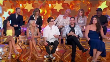 Reformation Aiko Dress in Danube worn by Ilona Maher as seen in Good Morning America on  September 4, 2024