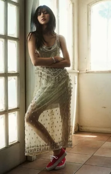 Rabanne Chainmail Wrap Skirt worn by Lisa on September 2024