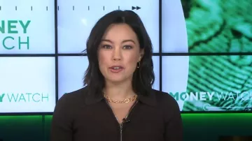 Staud Roland Dress worn by Jo Ling Kent as seen in CBS Mornings on  September 5, 2024