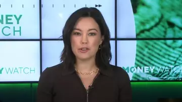 Staud Roland Dress worn by Jo Ling Kent as seen in CBS Mornings on  September 5, 2024
