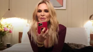 Amoureux et amis Tanya Combinaison portée par Tamra Judge comme on le voit dans Les vraies femmes au foyer du comté d’Orange (S18E09)