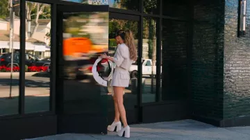 Steve Madden Catelyn worn by Chrishell Stause as seen in Selling Sunset (S08E03)