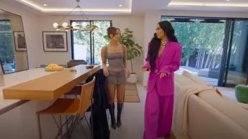 David Koma Pantalon large porté par Breana Tiesi comme on le voit dans Selling Sunset (S08E03)