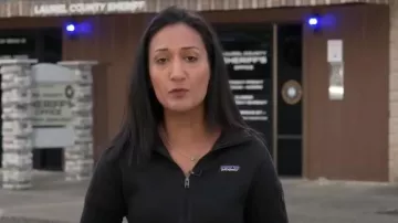 Patagonia Better Sweater Fleece Jacket worn by Priya Sridharan as seen in Today on  September 9, 2024