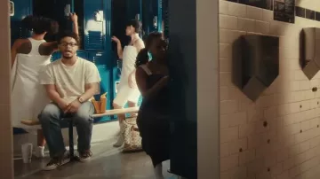 Vans OTW Old Skool 36 x Satoshi Nakamoto Noir Vert Stud porté par Veeze en Babyface Ray, Veeze - Wavy Navy University (Vidéo Officielle)