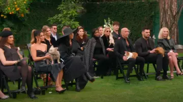 Christian Louboutin Dolly Booty Alta 160 Botas de plataforma de cuero usadas por Breana Tiesi como se ve en Selling Sunset (S08E09)