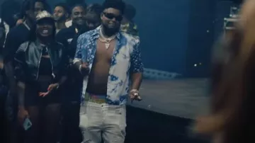 Jeans Amiri White MX1 porté par BossMan Dlow dans BossMan Dlow - Shake Dat Ass (Twerk Song) [Vidéo officielle]