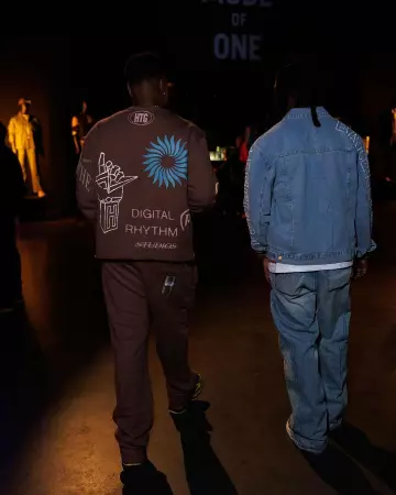 Honorez le cadeau Pantalon de survêtement Brown Studio porté par Fridayy sur le compte Instagram @fridayy