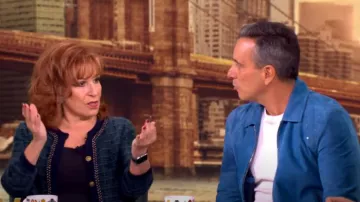 John Varvatos Rockaway Jacket worn by Sebastian Maniscalco as seen in The View on September 17, 2024