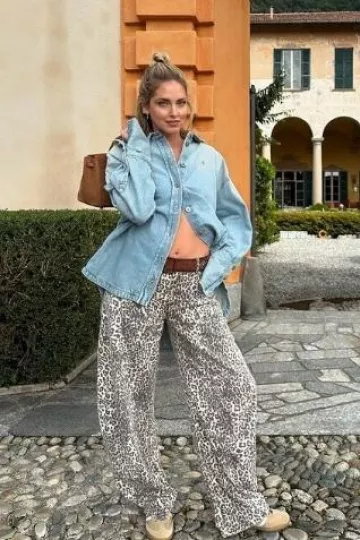 Hermès Birkin 30 Grizzly/Swift Chamois/Or porté par Chiara Ferragni sur son Instagram le 14 septembre 2024