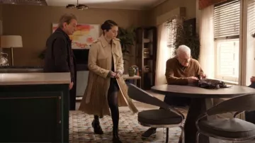 Sam Edelman Lorvin 40 Leather Platform Combat Boots worn by Mabel Mora (Selena Gomez) as seen in Only Murders in the Building (S04E02)