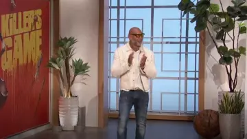Gucci GG Marmont Belt worn by Dave Bautista as seen in The Talk on  September 12, 2024