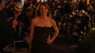 Gucci Batavia Wool Dress worn by Sylvie Grateau (Philippine Leroy-Beaulieu) as seen in Emily in Paris (S04E10)