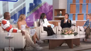 Nike Air Jordan 1 Low SE worn by Akbar Gbaja-Biamila as seen in The Talk on September 17, 2024