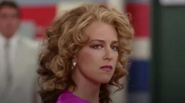 Major League Movie Wardrobe: Rachel Phelps (Margaret Whitton) wears earrings