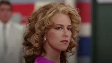 Major League Movie Wardrobe: Rachel Phelps (Margaret Whitton) wears earrings