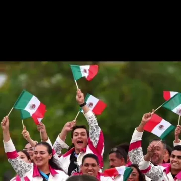 Tenues des Jeux Olympiques de Paris 2024 : Uniforme olympique porté par l’équipe du Mexique pour la cérémonie d’ouverture le 26 juillet 2024
