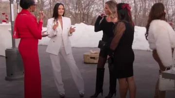 Sam Edelman Kori Talon compensé porté par Heather Gay comme on le voit dans The Real Housewives of Salt Lake City (S05E01)