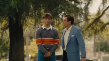 Monsters TV series Garments: Lyle Menendez (Nicholas Chavez) is wearing Vintage Polo Shirt in season 1