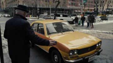 Vehicles of Only Murders in the Building: Charles-Haden Savage (Steve Martin) is driving Peugeot 504 Berline Car in season 4, episode 4
