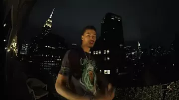 Lost Intricacy Black & Green Upscale Cracc T Shirt worn by Jay Critch in Jay Critch - Loopy (Official Video)
