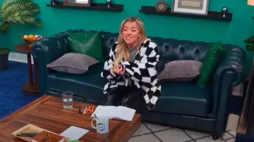 Dangerfield Super Psycho Fluffy Jacket worn by Heather Richardson as seen in The Circle (S07E04)