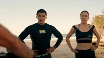 Billabong Fifty50 Airlite Boardshort worn by Kainalu (Alex Aiono) as seen in Rescue: HI-Surf (S01E01)