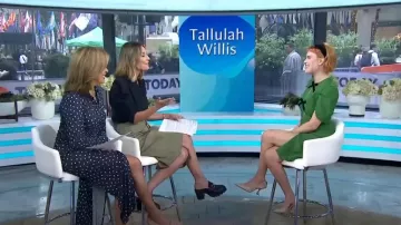 Ulla Johnson Veria Jupe cargo en twill portée par Savannah Guthrie comme on le voit dans Today le 18 septembre 2024