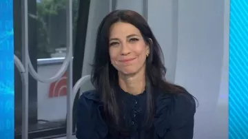 Blusa de Zadig & Voltaire Timmy usada por Natalie Azar como se ve en Today el 18 de septiembre de 2024