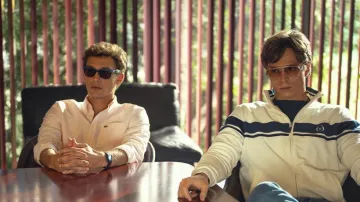 Outfits of Monsters TV series: Lyle Mendez (Nicholas Chavez) wears Aviator Sunglasses in season 1, episode 1