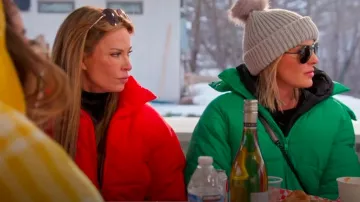 Gafas de sol Louis Vuitton en el sentido de las agujas del reloj en plata usadas por Britani Bateman como se ve en The Real Housewives of Salt Lake City (S05E02)