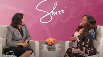 Smythe Glenn Plaid Blazer worn by Gretchen Whitmer as seen in Sherri on September 24, 2024