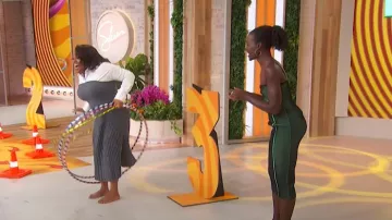 Fleur Du Mal Vestido de tubo de punto acanalado usado por Lupita Nyong'o visto en Sherri el 25 de septiembre de 2024