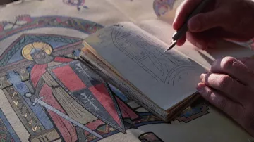 Muebles de Indiana Jones y la Última Cruzada: Diario del Grial utilizado por el profesor Henry Jones (Sean Connery) en la película
