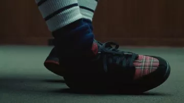 Billie Eilish wears 2005 Nike Dunk Low CL Premium Suede Tartan Red sneakers in BIRDS OF A FEATHER (Official Music Video)