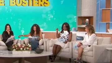 Cult Gaia Maison Top worn by Maile Masako Brady as seen in The Talk on September 23, 2024